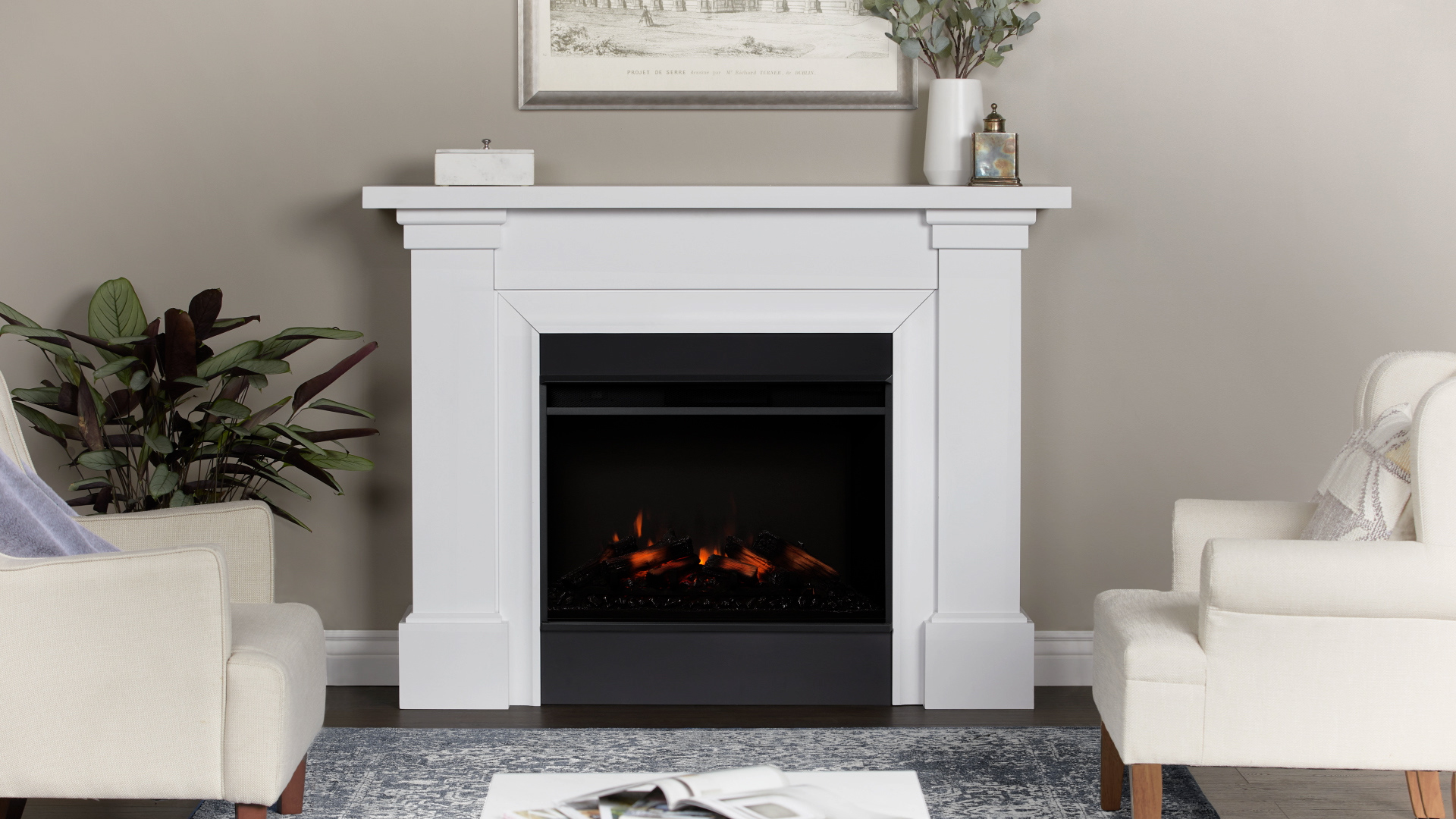 Manus Electric Fireplace